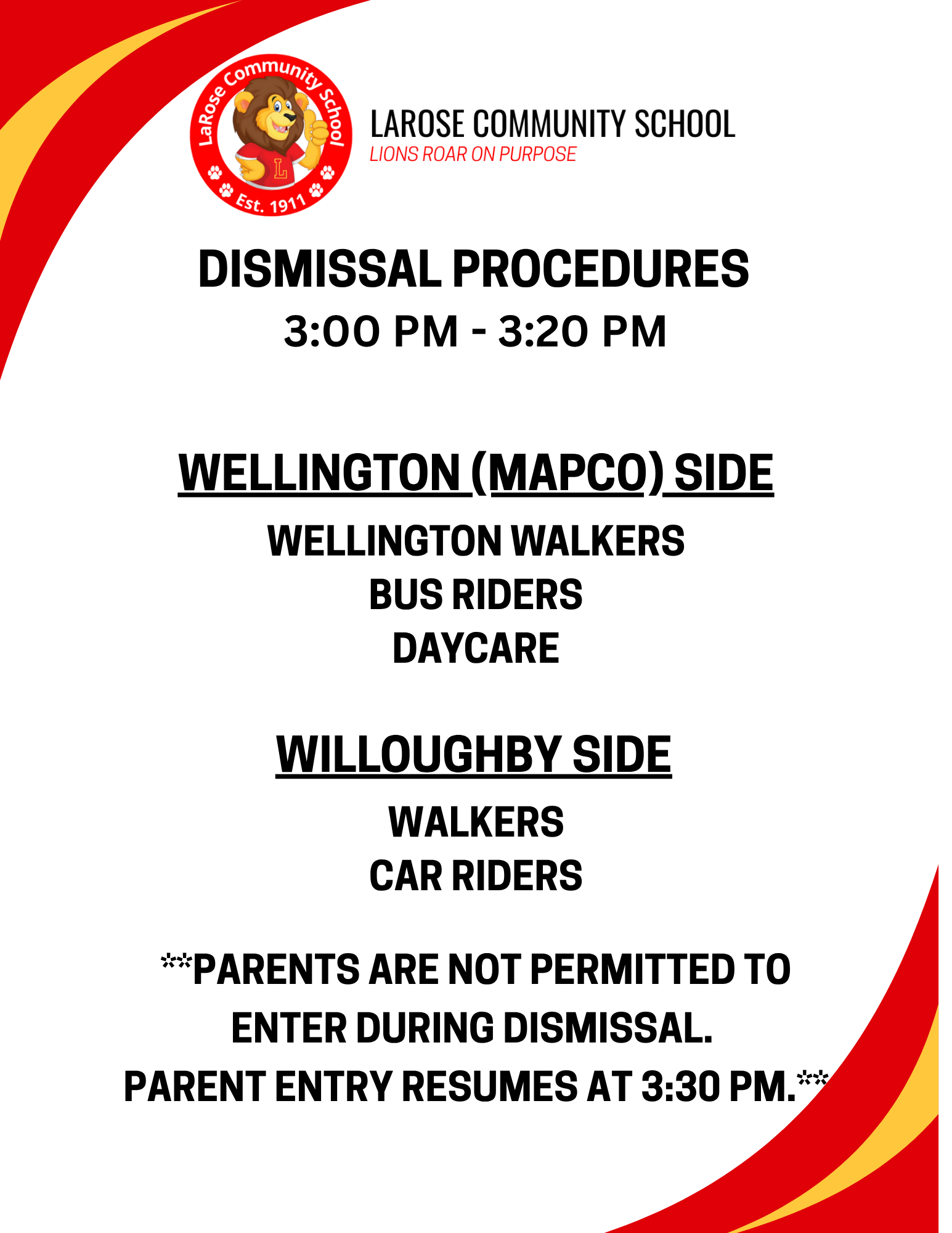 Dismissal Procedures